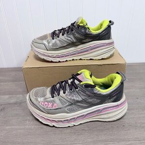 Use women Hoka One One Stinson 3 ATR trail running shoes size 8.5